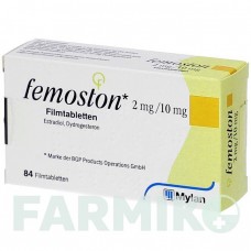 ФЕМОСТОН (FEMOSTON) 2/10 мг таблетки 84 шт - Дидрогестерон, Эстроген EMRA-MED