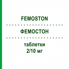 ФЕМОСТОН (FEMOSTON) 2/10 мг таблетки 84 шт - Дидрогестерон, Эстроген EURIMPHARM