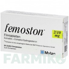 ФЕМОСТОН (FEMOSTON) 2/10 мг таблетки 84 шт - Дидрогестерон, Эстроген KOHLPHARMA