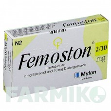 ФЕМОСТОН (FEMOSTON) 2/10 мг таблетки 84 шт - Дидрогестерон, Естроген VIATRIS
