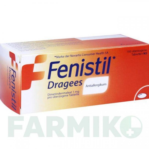 ФЕНИСТИЛ (FENISTIL) таблетки 100 шт - Диметинден EMRA-MED