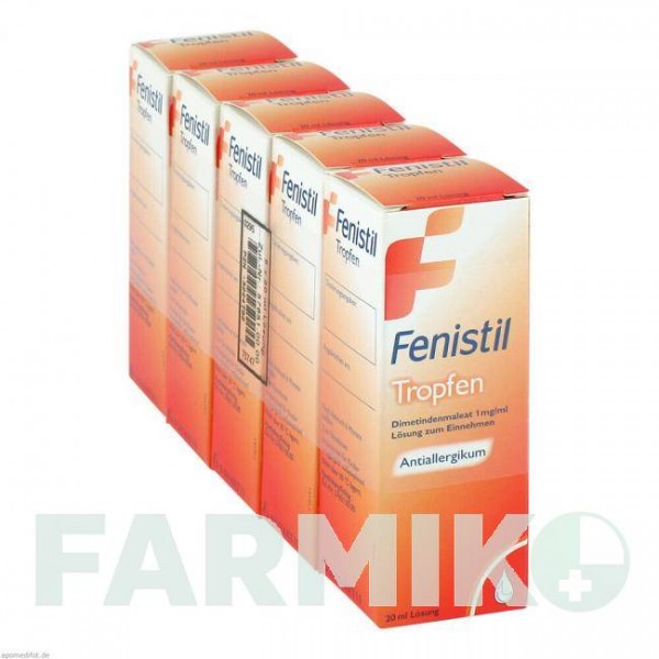 ФЕНИСТИЛ (FENISTIL) капли 100 мл - Диметинден EMRA-MED