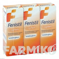 ФЕНИСТИЛ (FENISTIL) раствор 3x20 мл - Диметинден GLAXOSMITHKLINE