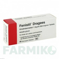 ФЕНИСТИЛ (FENISTIL) таблетки 50 шт - Диметинден KOHLPHARMA