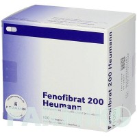 ФЕНОФІБРАТ (FENOFIBRAT) 200 капсули 100 шт - Фенофібрат HEUMANN PHARMA