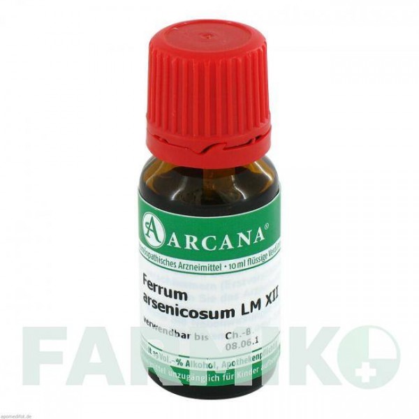 ФЕРРУМ АРСЕНИКОСУМ (FERRUM ARSENICOSUM) D 12 раствор 20 мл - Гомеопатия DHU