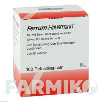 ФЕРРУМ ХАУСМАНН (FERRUM HAUSMANN) капсулы 100 шт - Железо (II) фумарат VIFOR