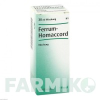 ФЕРРУМ ГОМАККОРД (FERRUM HOMACCORD) краплі 30 мл - Гомеопатія BIOLOGISCHE HEILMITTEL HEEL