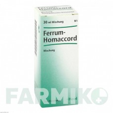 ФЕРРУМ ГОМАККОРД (FERRUM HOMACCORD) капли 30 мл - Гомеопатия BIOLOGISCHE HEILMITTEL HEEL