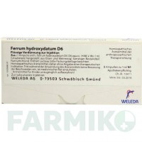 ФЕРРУМ ГИДРОКСИДАТУМ (FERRUM HYDROXYDATUM) D 6 ампулы 8x1 мл - Гомеопатия WELEDA