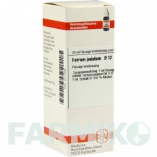 ФЕРРУМ ЙОДАТУМ (FERRUM JODATUM) D 12 раствор 20 мл - Гомеопатия DHU