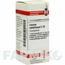 ФЕРРУМ МЕТАЛЛИКУМ (FERRUM METALLICUM) C 10 глобули 10 г - Гомеопатия DHU