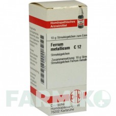 ФЕРРУМ МЕТАЛЛИКУМ (FERRUM METALLICUM) C 12 глобули 10 г - Гомеопатия DHU
