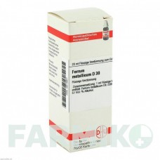 ФЕРРУМ МЕТАЛЛИКУМ (FERRUM METALLICUM) D 30 раствор 20 мл - Гомеопатия DHU