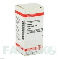 ФЕРРУМ МЕТАЛЛИКУМ (FERRUM METALLICUM) D 4 таблетки 80 шт - Гомеопатия DHU