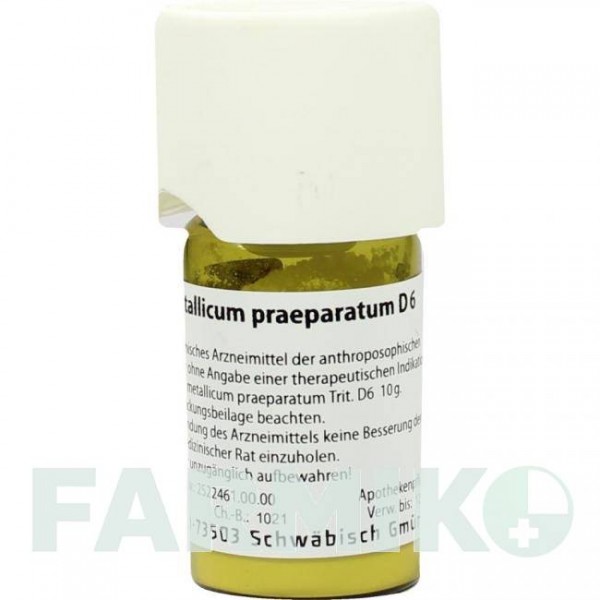 ФЕРРУМ МЕТАЛІКУМ (FERRUM METALLICUM) D 6 тритурація 20 г - Гомеопатія WELEDA