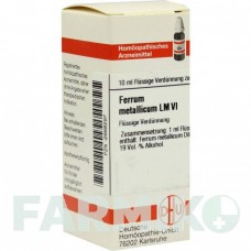 ФЕРРУМ МЕТАЛЛИКУМ (FERRUM METALLICUM) LM VI раствор 10 мл - Гомеопатия DHU