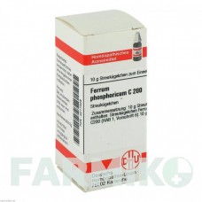 ФЕРРУМ ФОСФОРИКУМ (FERRUM PHOSPHORICUM) C 200 глобули 10 г - Гомеопатия DHU