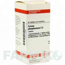 ФЕРРУМ ФОСФОРИКУМ (FERRUM PHOSPHORICUM) C 6 таблетки 80 шт - Гомеопатия DHU