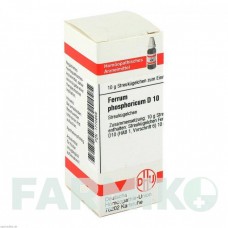 ФЕРРУМ ФОСФОРИКУМ (FERRUM PHOSPHORICUM) D 10 глобули 10 г - Гомеопатия DHU