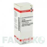 ФЕРРУМ ФОСФОРИКУМ (FERRUM PHOSPHORICUM) D 12 раствор 20 мл - Гомеопатия DHU
