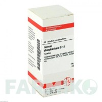 ФЕРРУМ ФОСФОРИКУМ (FERRUM PHOSPHORICUM) D 12 таблетки 80 шт - Гомеопатия DHU