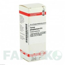 ФЕРРУМ ФОСФОРИКУМ (FERRUM PHOSPHORICUM) D 6 раствор 20 мл - Гомеопатия DHU