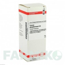 ФЕРРУМ ФОСФОРИКУМ (FERRUM PHOSPHORICUM) D 6 раствор 50 мл - Гомеопатия DHU