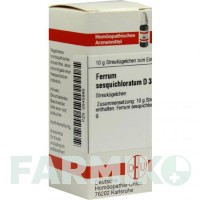 ФЕРРУМ СЕСКВИХЛОРАТУМ (FERRUM SESQUICHLORATUM) D 30 глобули 10 г - Гомеопатія DHU