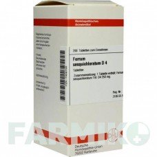 ФЕРРУМ СЕСКВИХЛОРАТУМ (FERRUM SESQUICHLORATUM) D 4 таблетки 200 шт - Гомеопатия DHU