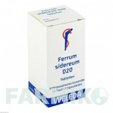 ФЕРРУМ СИДЕРЕУМ (FERRUM SIDEREUM) D 20 таблетки 80 шт - Гомеопатия WELEDA