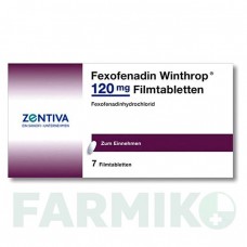 ФЕКСОФЕНАДИН (FEXOFENADIN) 120 мг таблетки 7 шт - Фексофенадин ZENTIVA
