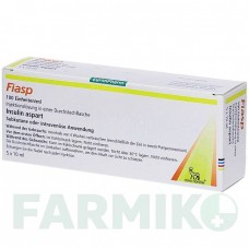 ФИАСП (FIASP) 100 ЕД/мл флакон 5x1x10 мл - Инсулин аспарт EURIMPHARM