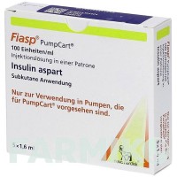 ФІАСП (FIASP) 100 ОД/мл розчин 5x1,6 мл - Інсулін аспарт NOVO NORDISK