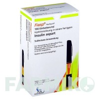 ФІАСП (FIASP) 100 ОД/мл розчин 2x5x3 мл - Інсулін аспарт NOVO NORDISK