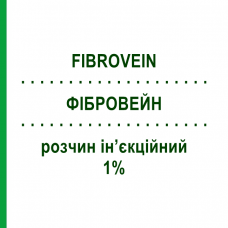 ФИБРОВЕЙН (FIBROVEIN) 1% раствор инъекционный 5 шт 2 мл - Тетрадецилсульфат натрия STD PHARMACEUTICAL