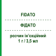 ФИДАТО (FIDATO) 1 г/3,5 мл раствор инъекционный 1 шт - Цефтриаксон FIDIA PHARMA