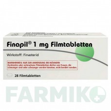 ФИНАПИЛ (FINAPIL) 1 мг таблетки 28 шт - Финастерид DERMAPHARM