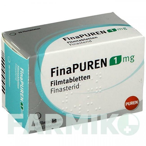 ФИНАПУРЕН (FINAPUREN) 1 мг таблетки 98 шт - Финастерид PUREN PHARMA