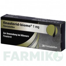 ФИНАСТЕРИД (FINASTERID) 1 мг таблетки 28 шт - Финастерид BIOMO PHARMA