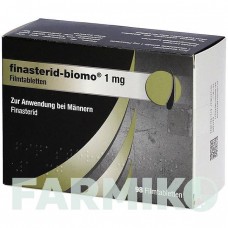 ФИНАСТЕРИД (FINASTERID) 1 мг таблетки 98 шт - Финастерид BIOMO PHARMA