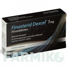 ФИНАСТЕРИД (FINASTERID) 1 мг таблетки 28 шт - Финастерид DEXCEL PHARMA