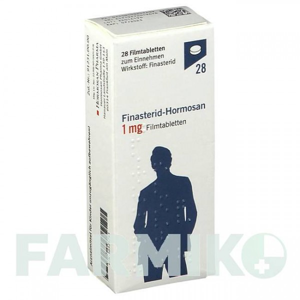 ФИНАСТЕРИД (FINASTERID) 1 мг таблетки 28 шт - Финастерид HORMOSAN PHARMA