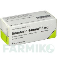 ФІНАСТЕРИД (FINASTERID) 5 мг таблетки 100 шт - Фінастерид BIOMO PHARMA