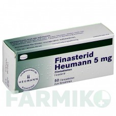 ФИНАСТЕРИД (FINASTERID) 5 мг таблетки 50 шт - Финастерид HEUMANN PHARMA