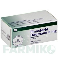 ФІНАСТЕРИД (FINASTERID) 5 мг таблетки 100 шт - Фінастерид HEUMANN PHARMA
