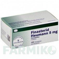 ФИНАСТЕРИД (FINASTERID) 5 мг таблетки 100 шт - Финастерид HEUMANN PHARMA