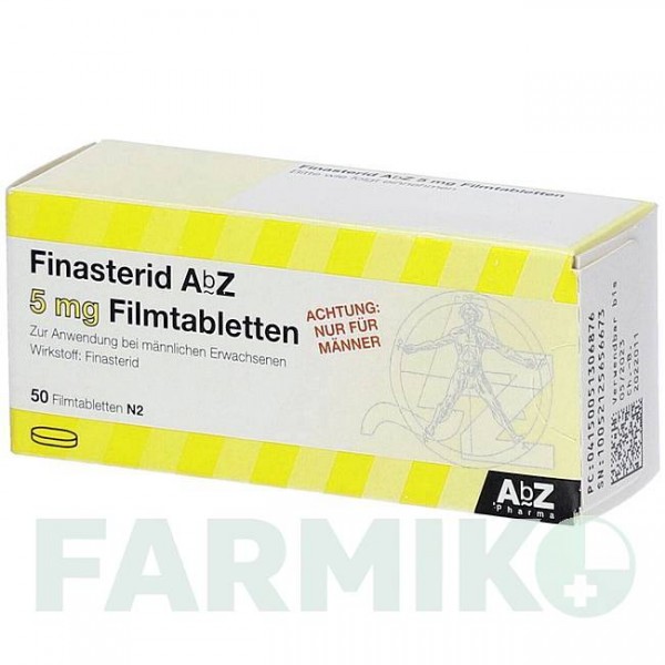 ФИНАСТЕРИД (FINASTERID) 5 мг таблетки 50 шт - Финастерид HOLSTEN PHARMA