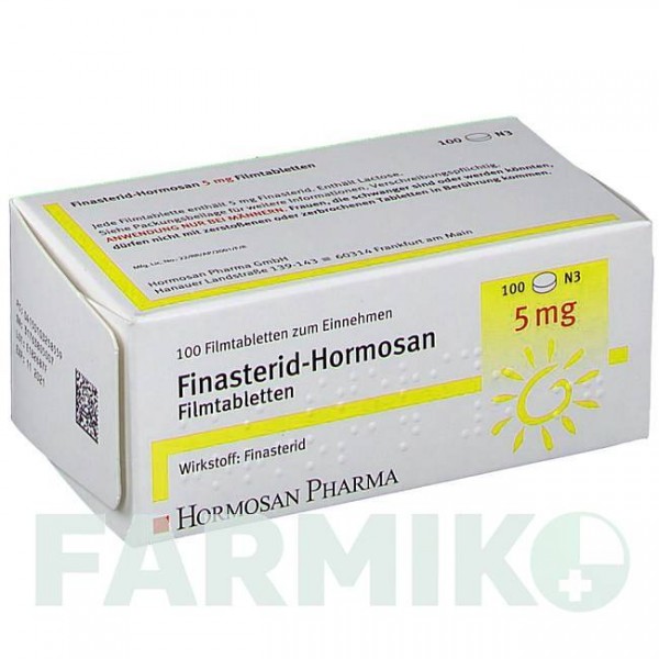 ФИНАСТЕРИД (FINASTERID) 5 мг таблетки 100 шт - Финастерид HORMOSAN PHARMA