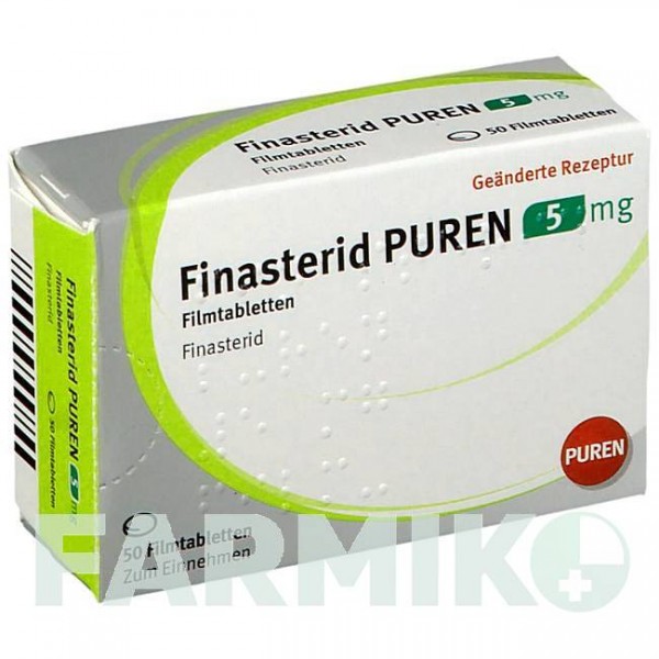 ФИНАСТЕРИД (FINASTERID) 5 мг таблетки 50 шт - Финастерид PUREN PHARMA